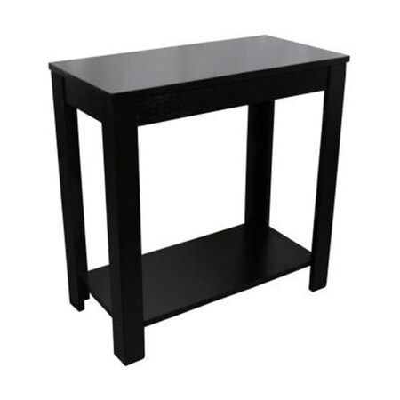 Convenience Concepts 24 in. Black Chair side Table HI1609670